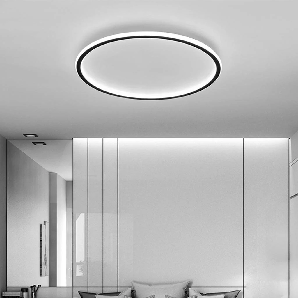 Minimalist Ultra-thin Adjustable Round Ceiling Light - Image 7