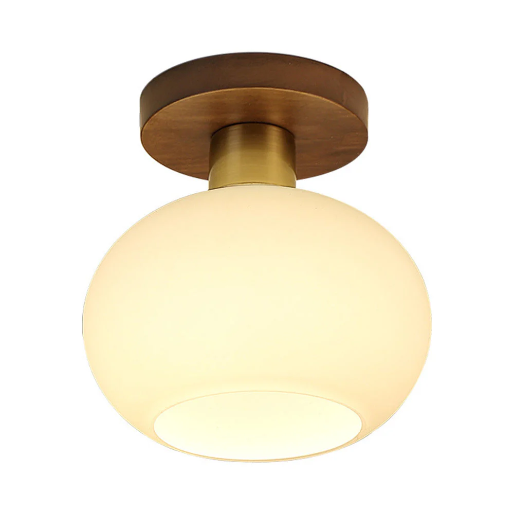 Minimalist White Ball Entrance Ceiling Hallway Light - Image 12