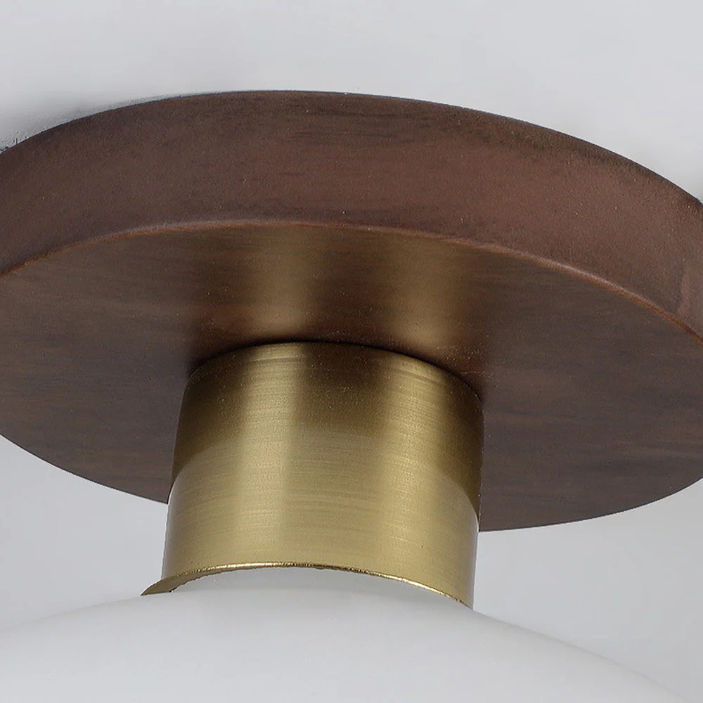 Minimalist White Ball Entrance Ceiling Hallway Light - Image 9