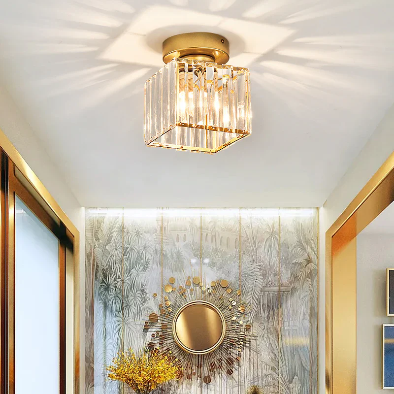 Modern 1-Light Black Hallway Ceiling Light - Image 9
