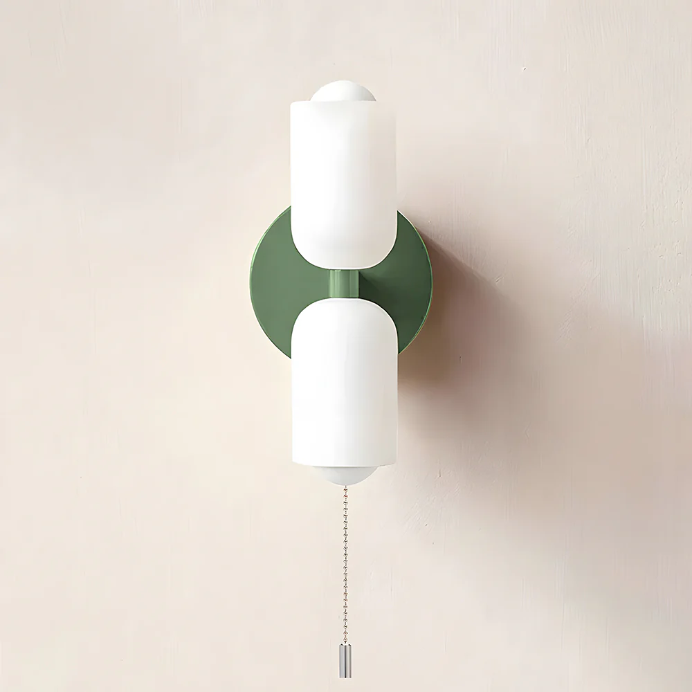 Modern Creamy Double Heads Wall Sconce - Image 24