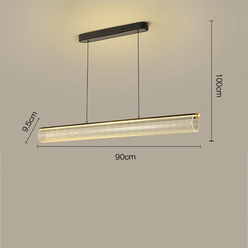Modern Acrylic Long LED Pendant Light - Image 10