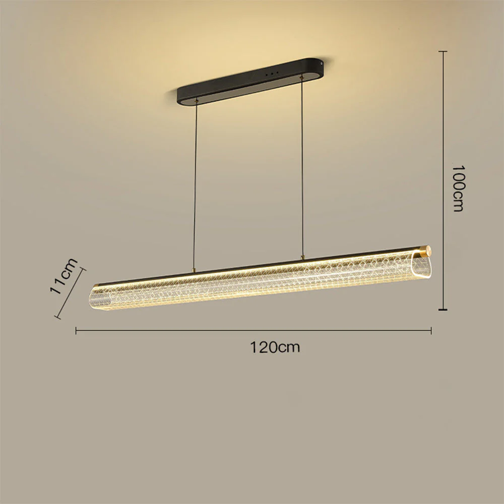 Modern Acrylic Long LED Pendant Light - Image 11