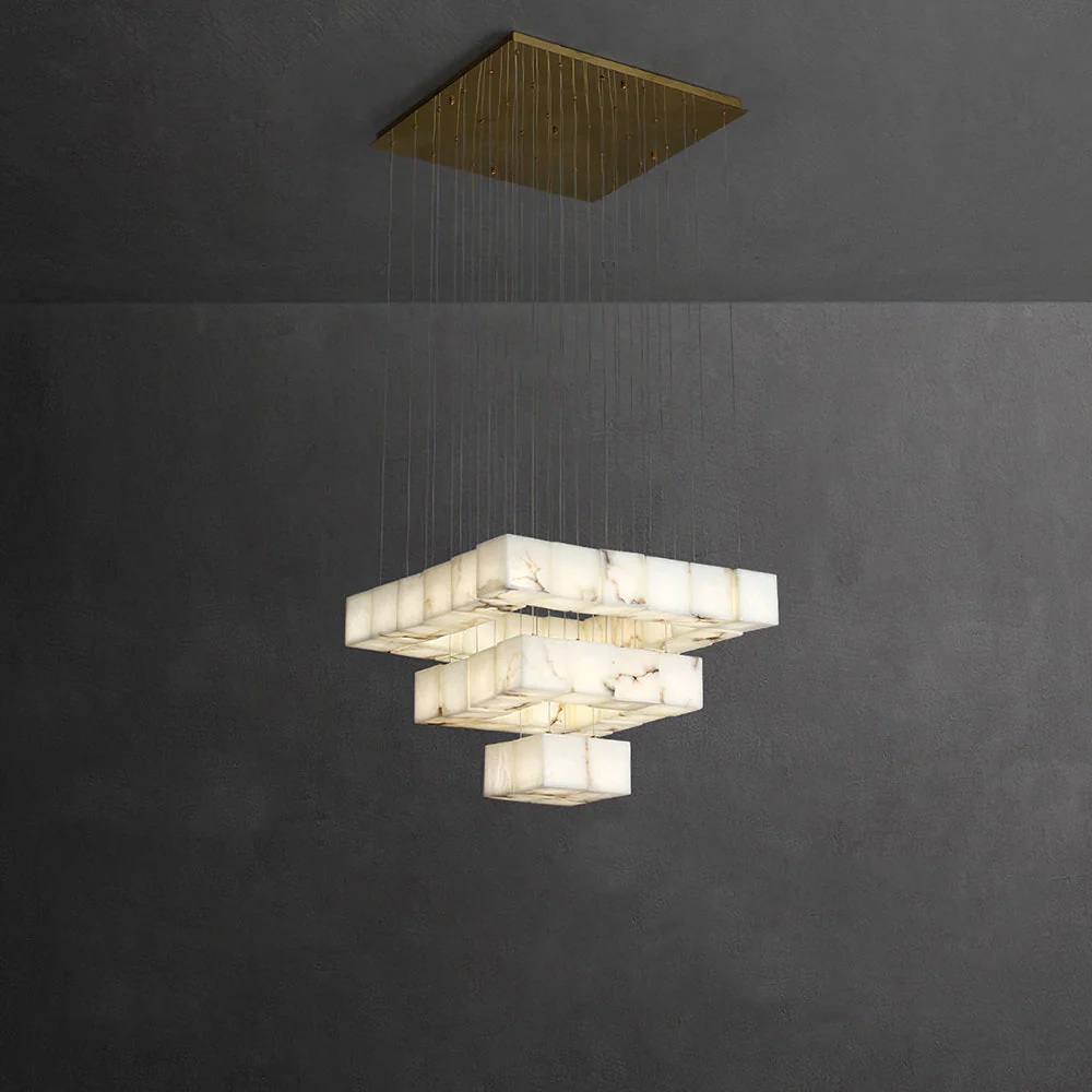 Modern Artistic Geometric Shape Elegant Hanging Light Fixture - Image 12