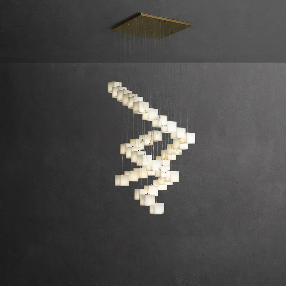 Modern Artistic Geometric Shape Elegant Hanging Light Fixture - Image 13