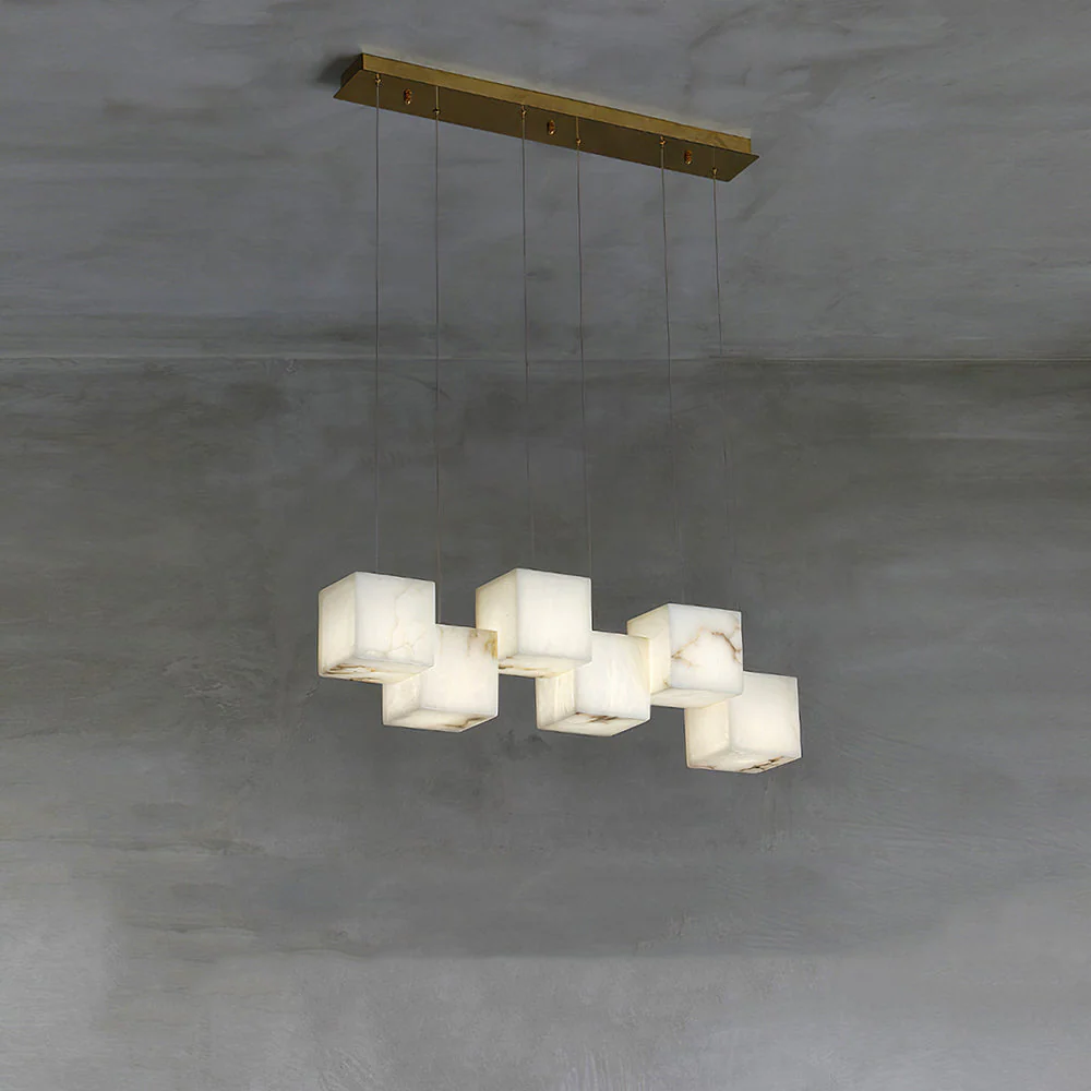 Modern Artistic Geometric Shape Elegant Hanging Light Fixture - Image 3