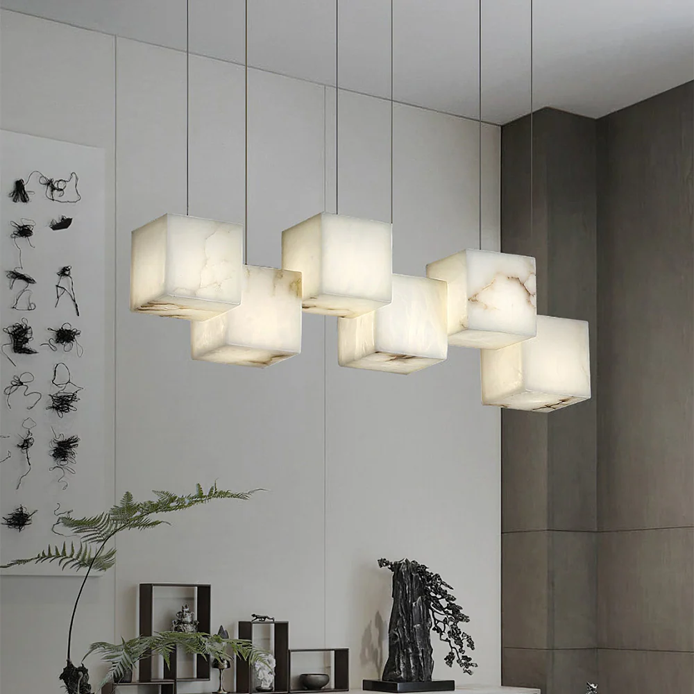 Modern Artistic Geometric Shape Elegant Hanging Light Fixture - Image 4