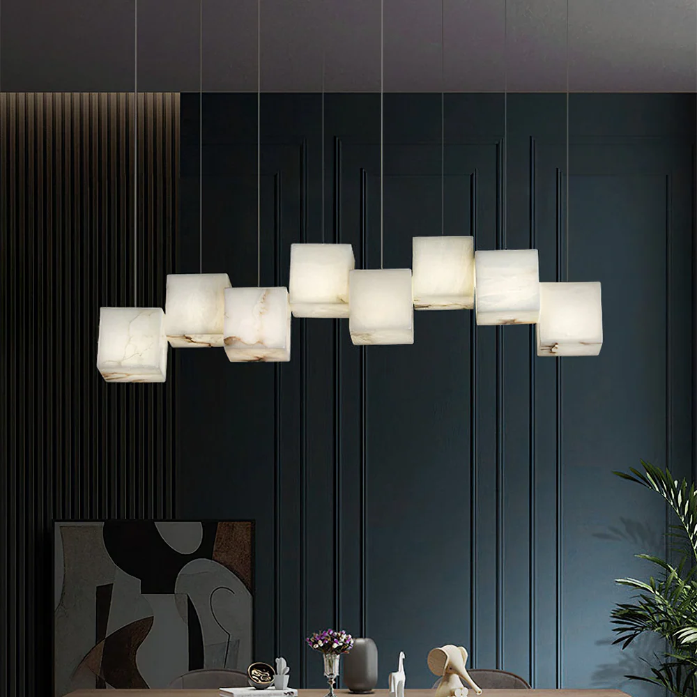Modern Artistic Geometric Shape Elegant Hanging Light Fixture - Image 7