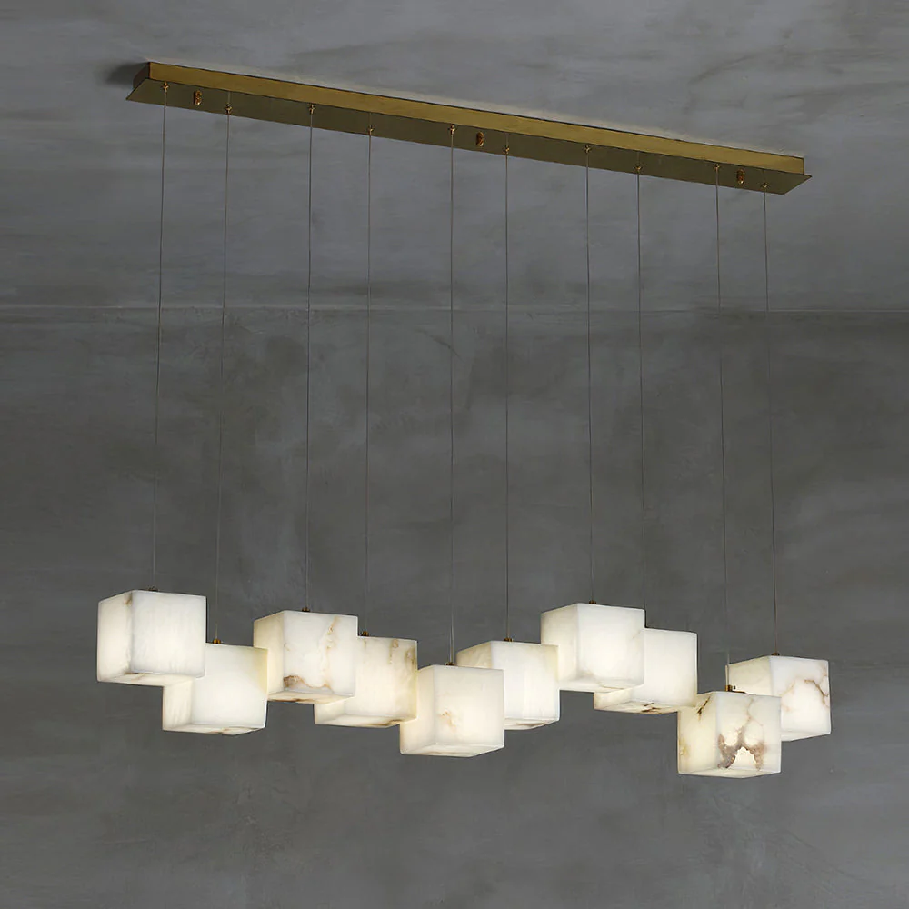 Modern Artistic Geometric Shape Elegant Hanging Light Fixture - Image 8