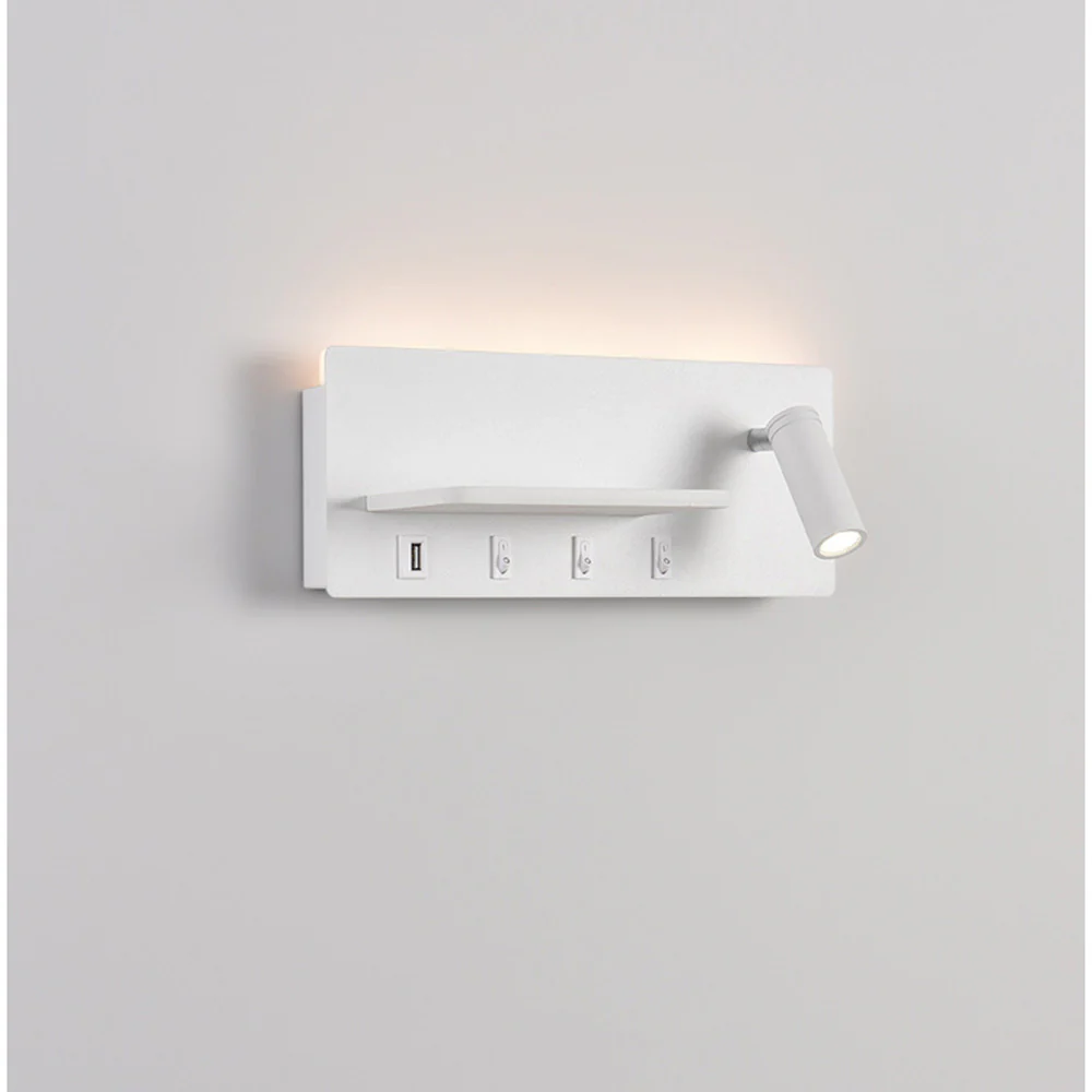 Modern Bedside Iron LED Reading Wall Light - Image 18