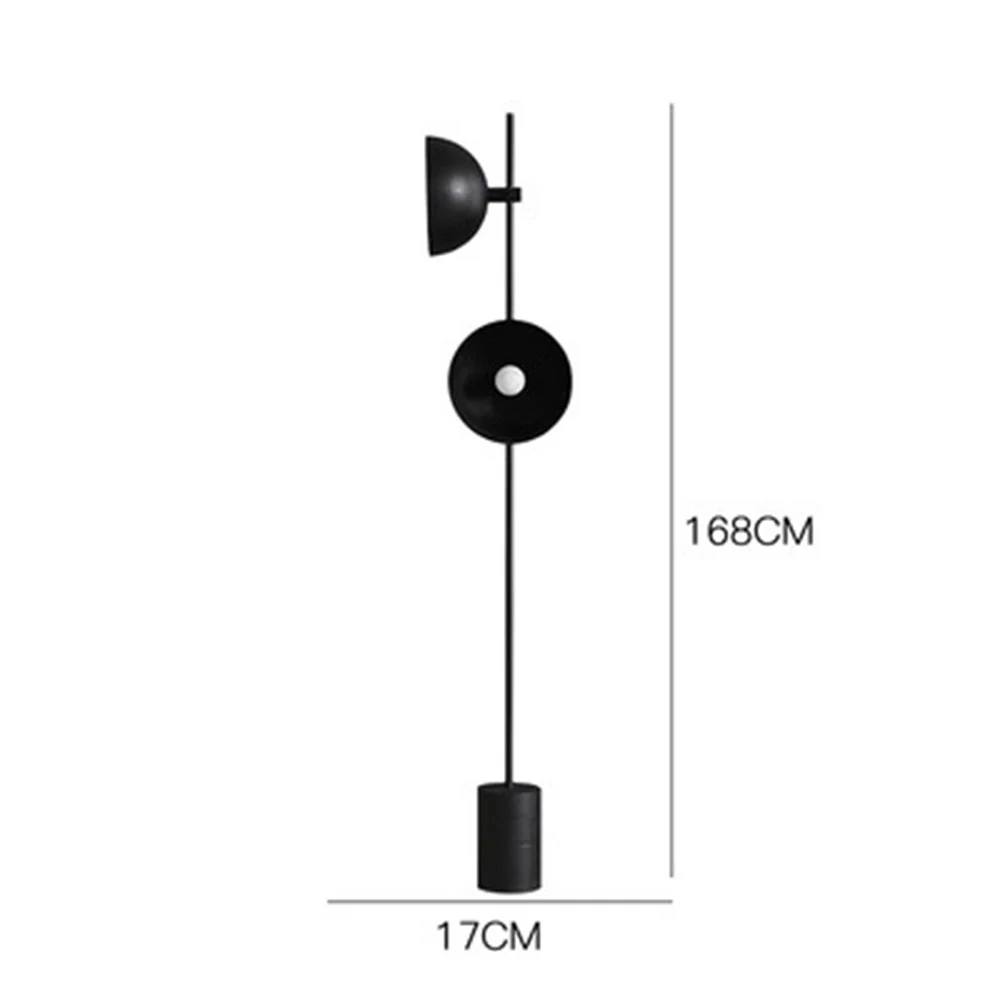 Modern Black Marble Floor Lamp - Image 9