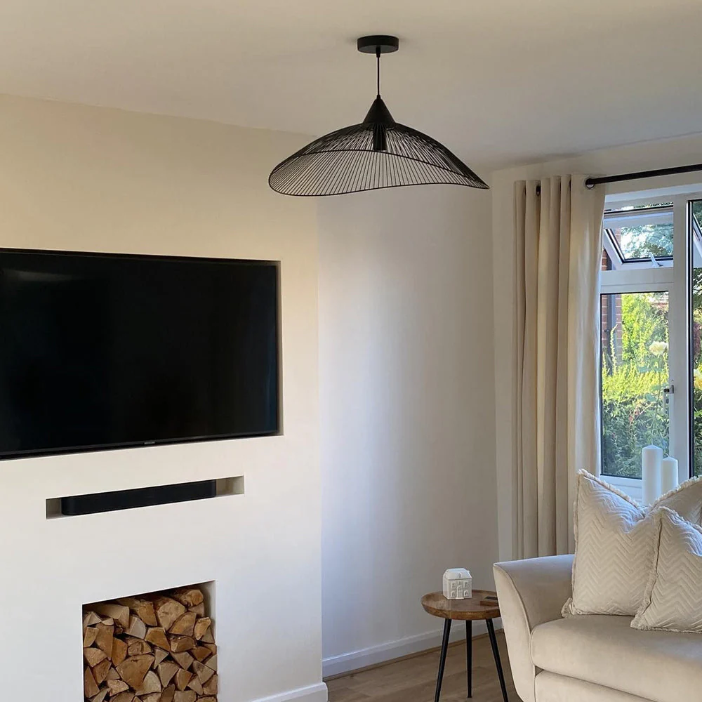 Modern Black Medium Ceiling Light Pendant Lights For Kitchen Island - Image 5