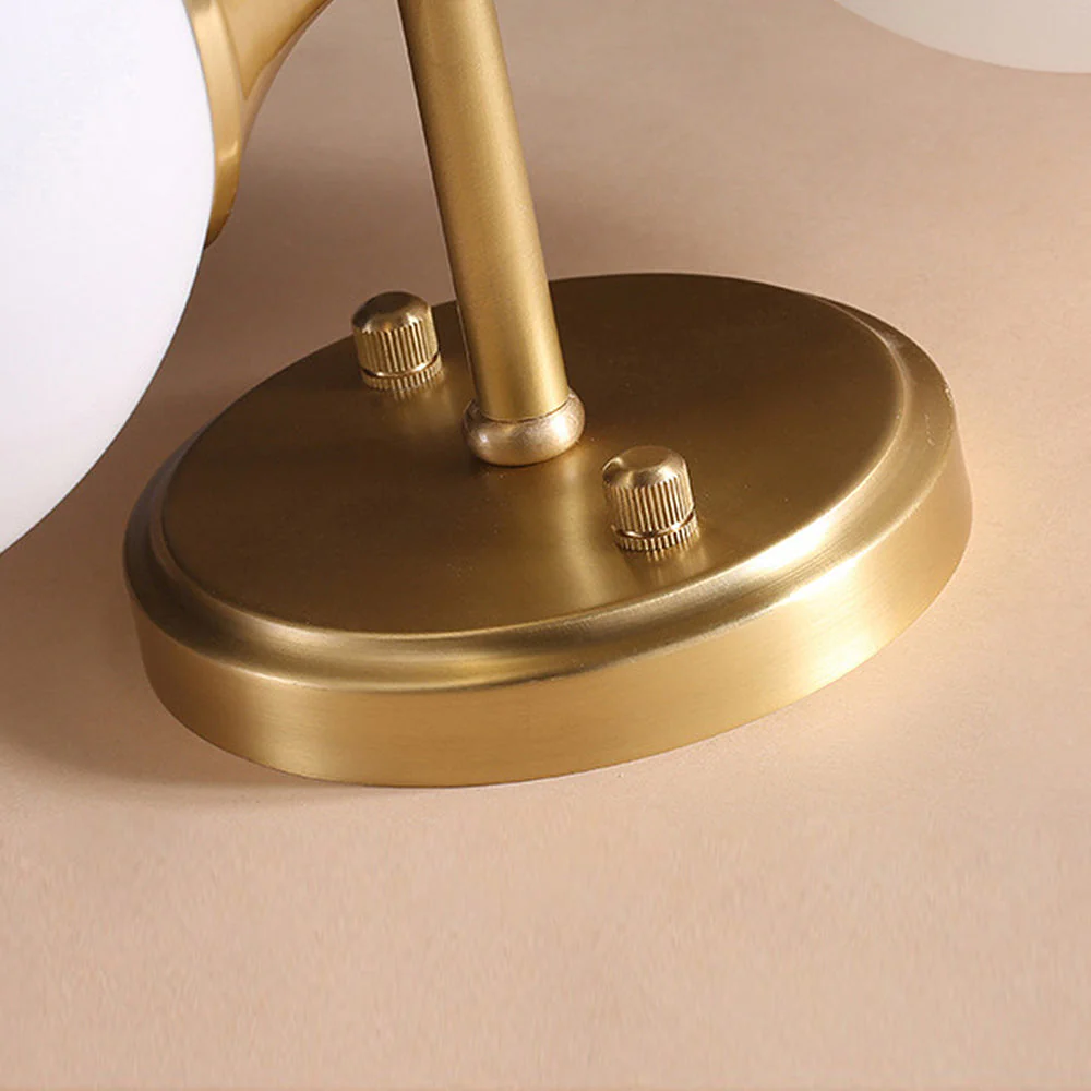 Modern Brass Double Heads Bathroom Vanity Wall Lights - Image 6