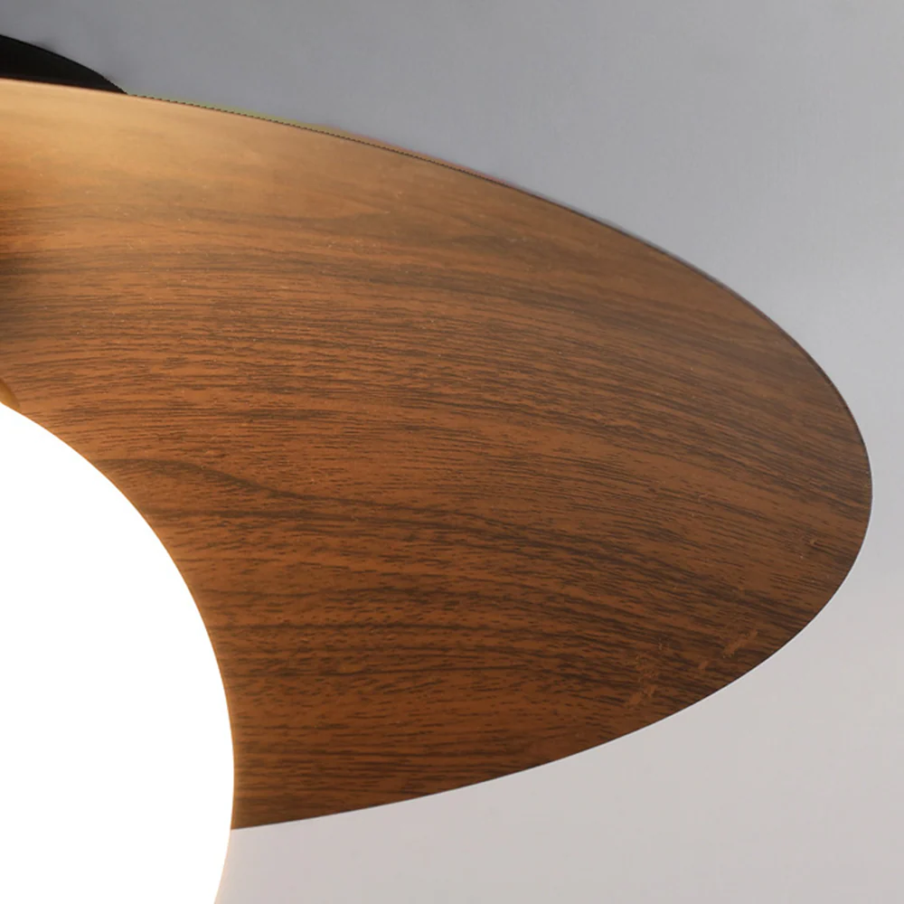 Modern Natural Wood Bedroom Ceiling Lamps - Image 15