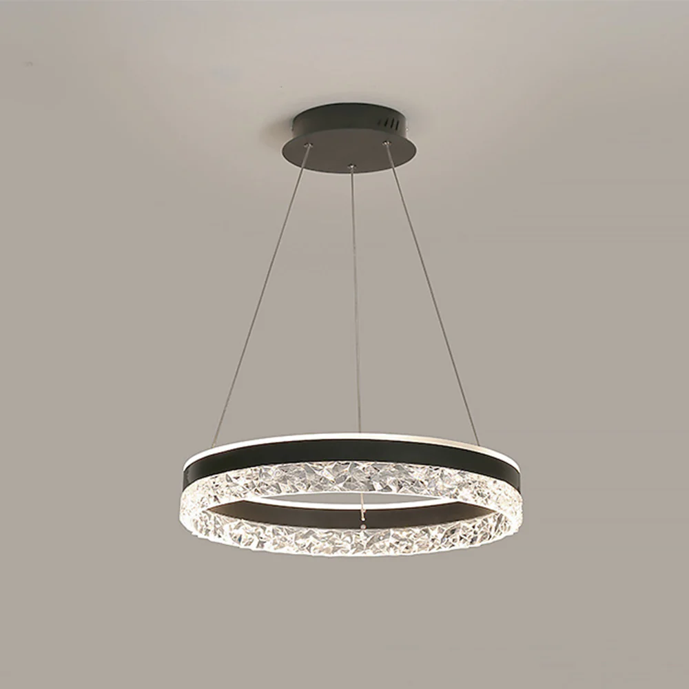 Modern Circular Dimmable Led Pendant Light - Image 3