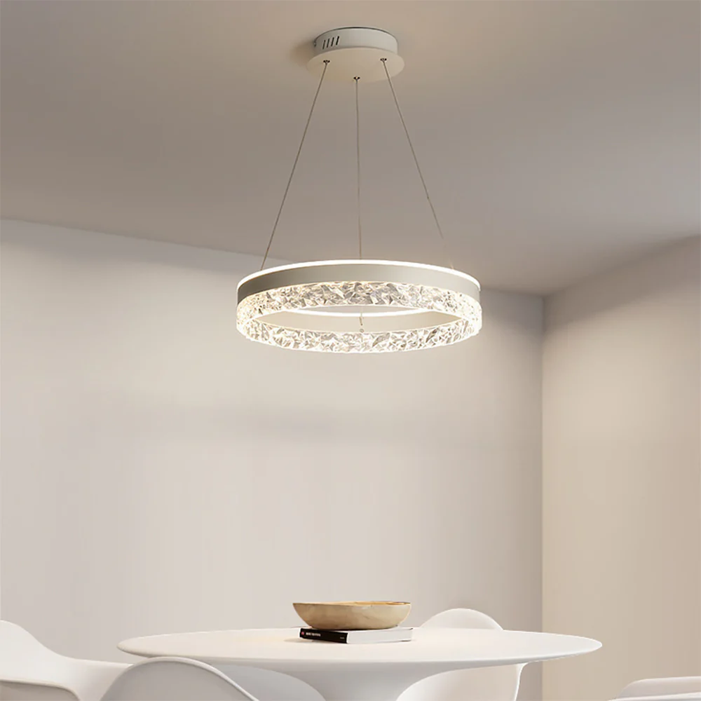 Modern Circular Dimmable Led Pendant Light - Image 5