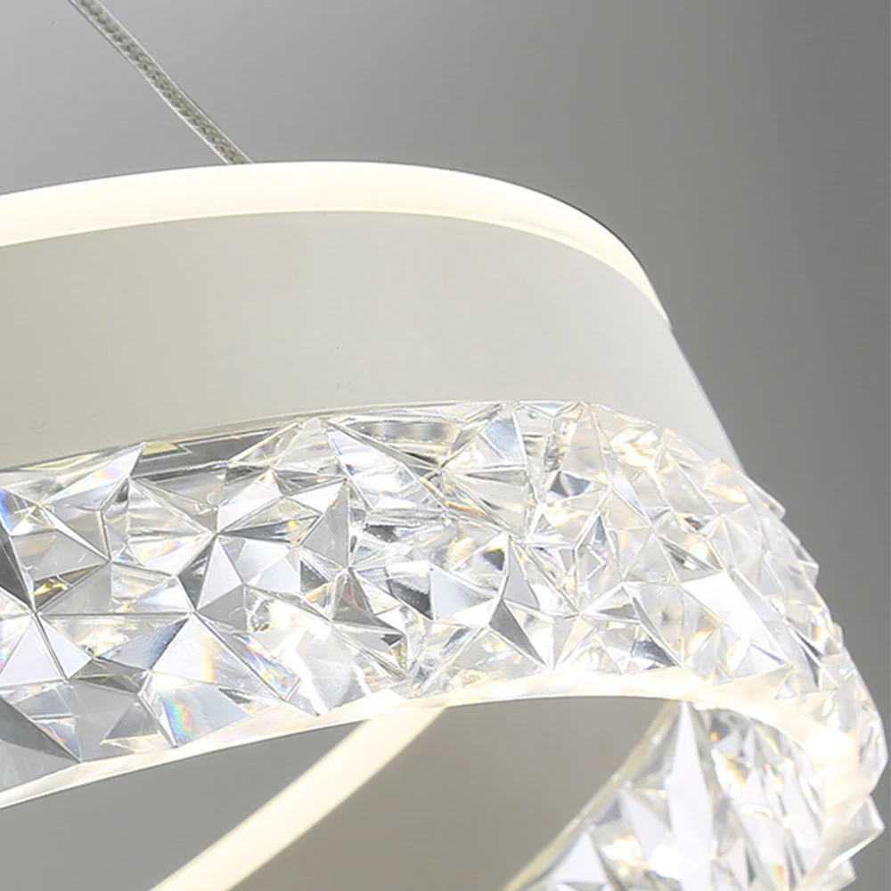 Modern Circular Dimmable Led Pendant Light - Image 9