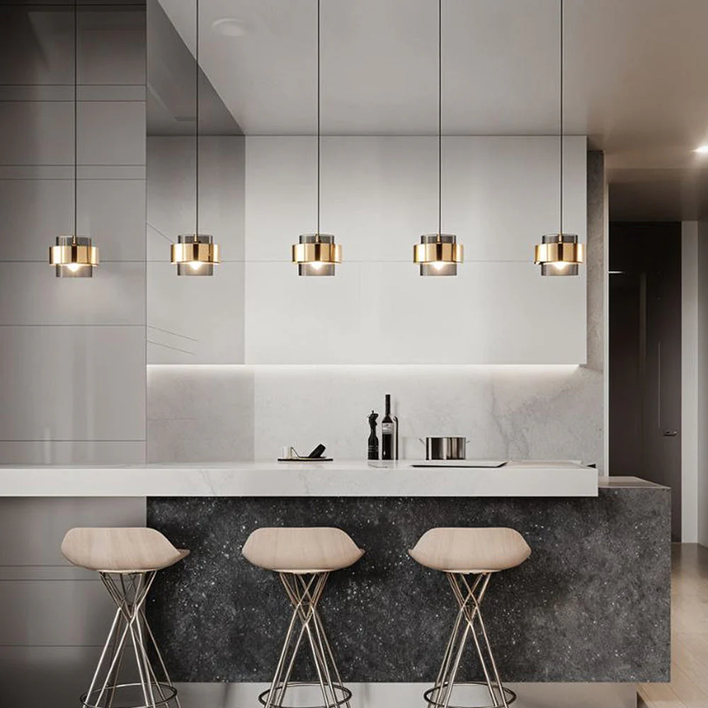 Modern Classic Glass Pendant Light - Image 3