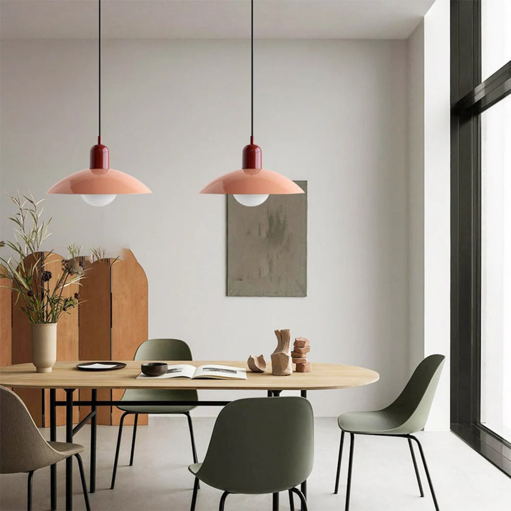 Modern Colorful Macaron Bauhaus Chandelier Light - Image 3