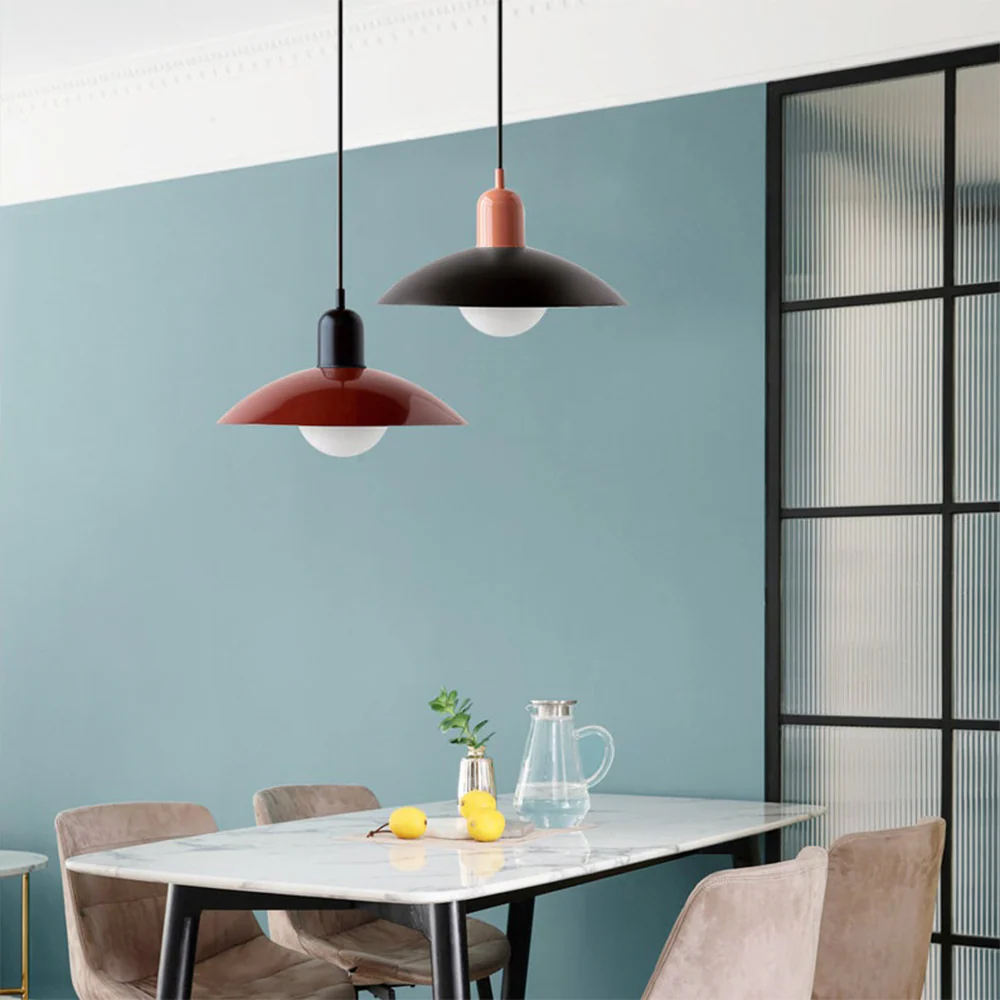 Modern Colorful Macaron Bauhaus Chandelier Light - Image 5