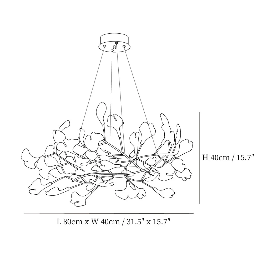 Modern Creative Art Chandeliers - Image 12
