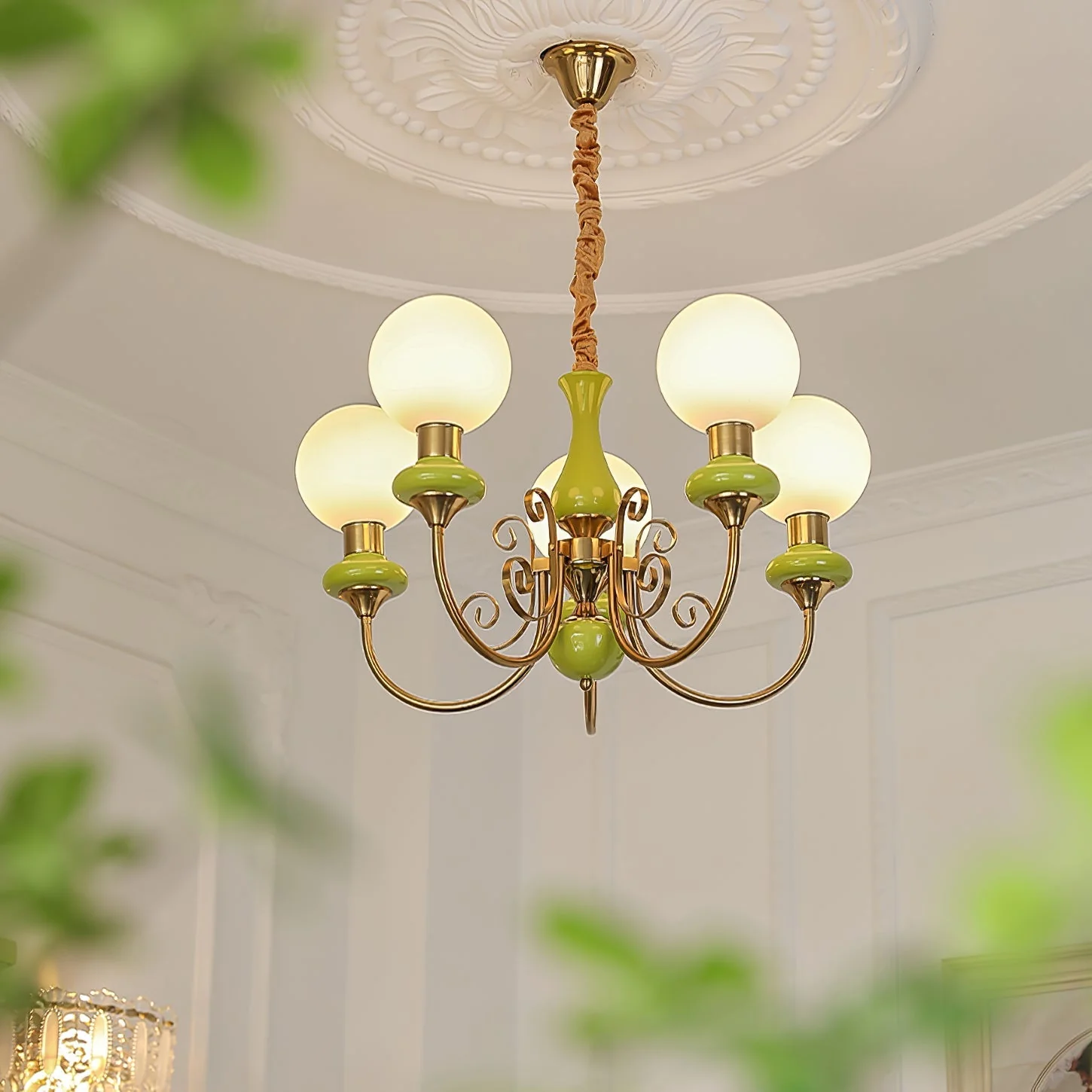 Modern Creative Art Onyx Chandelier - Image 6