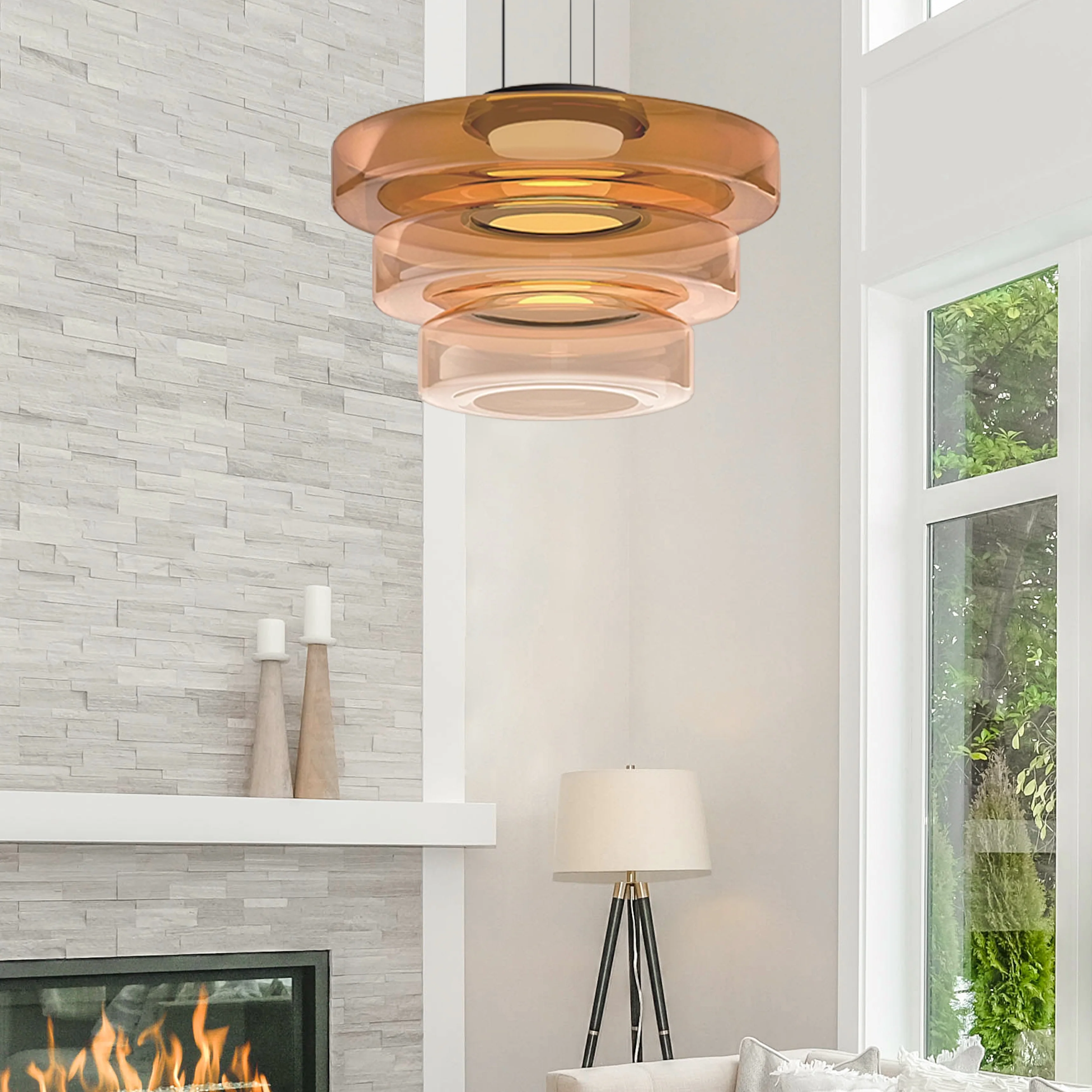 Modern Creative Glass Pendant Lighting for Dining Room - Image 4