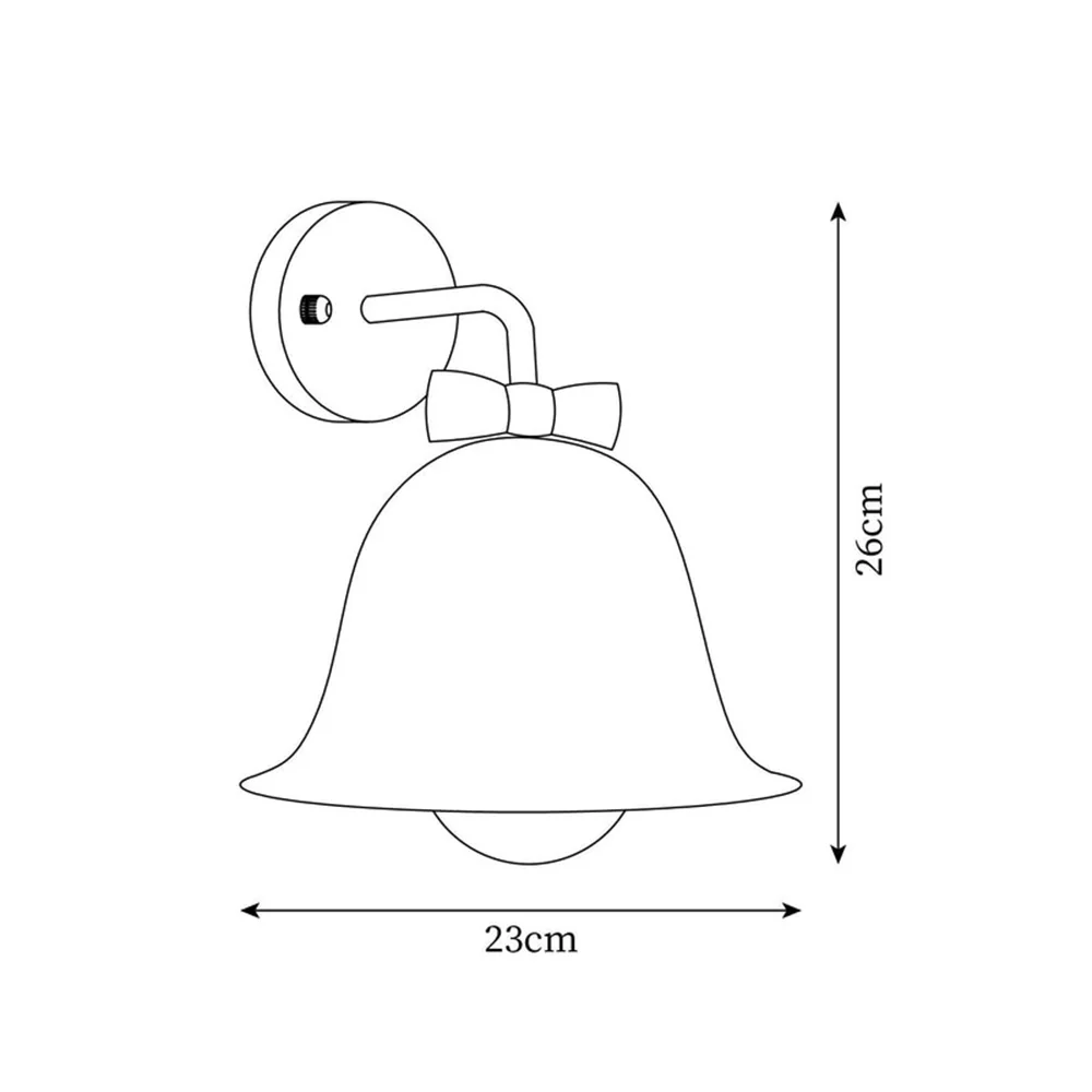 Modern Cute Bow Mini Wall Light - Image 6