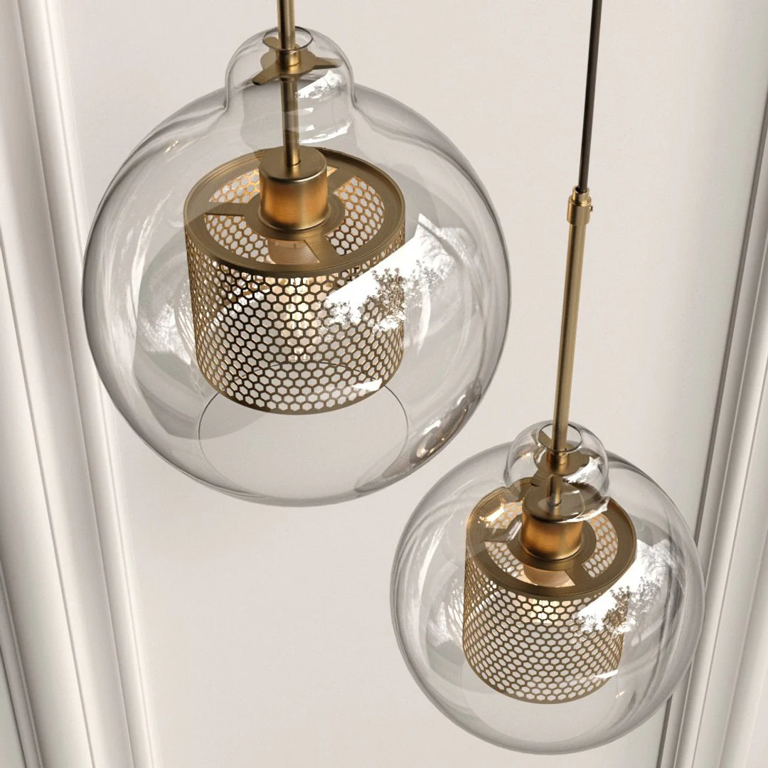 Modern Decor Chiswick Glass Pendant Light - Image 12