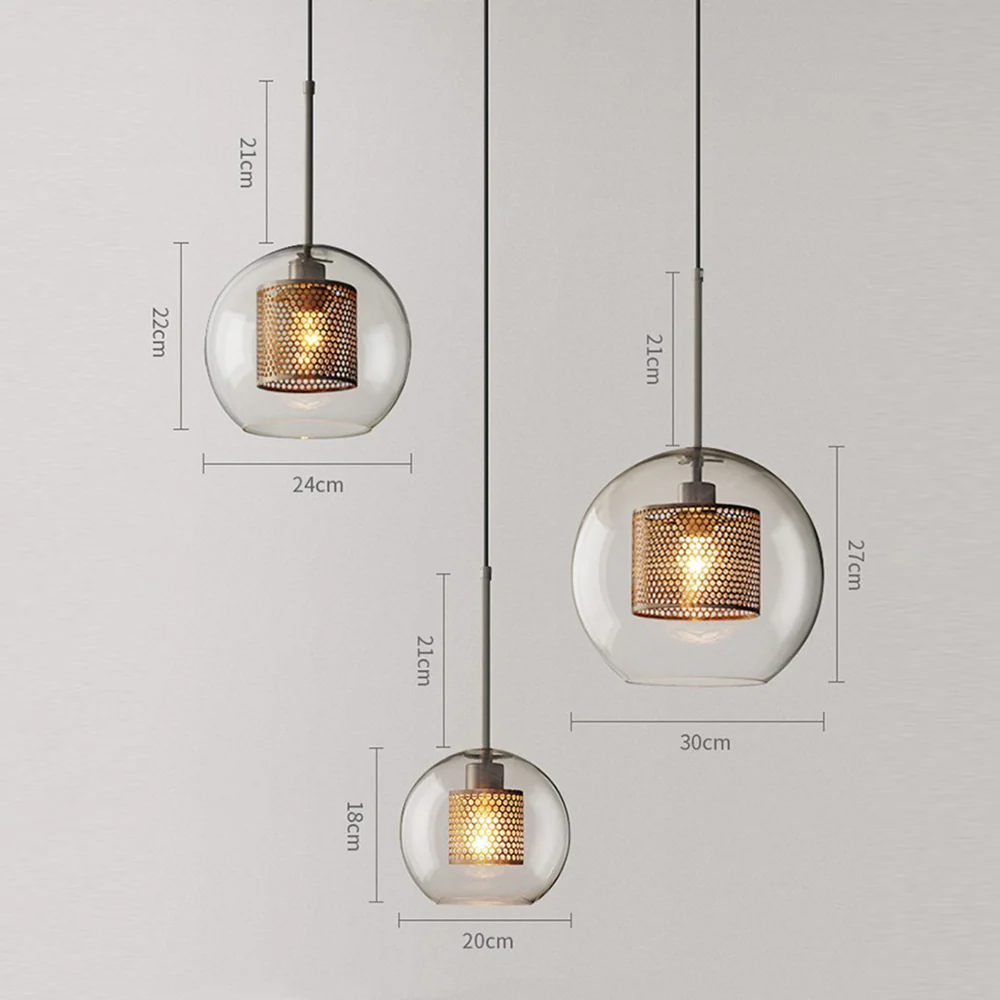 Modern Decor Chiswick Glass Pendant Light - Image 22