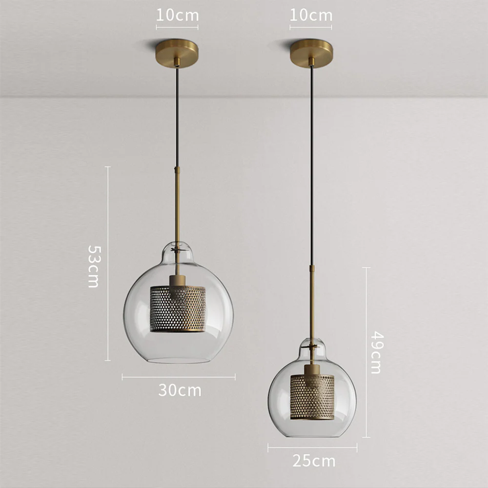 Modern Decor Chiswick Glass Pendant Light - Image 23