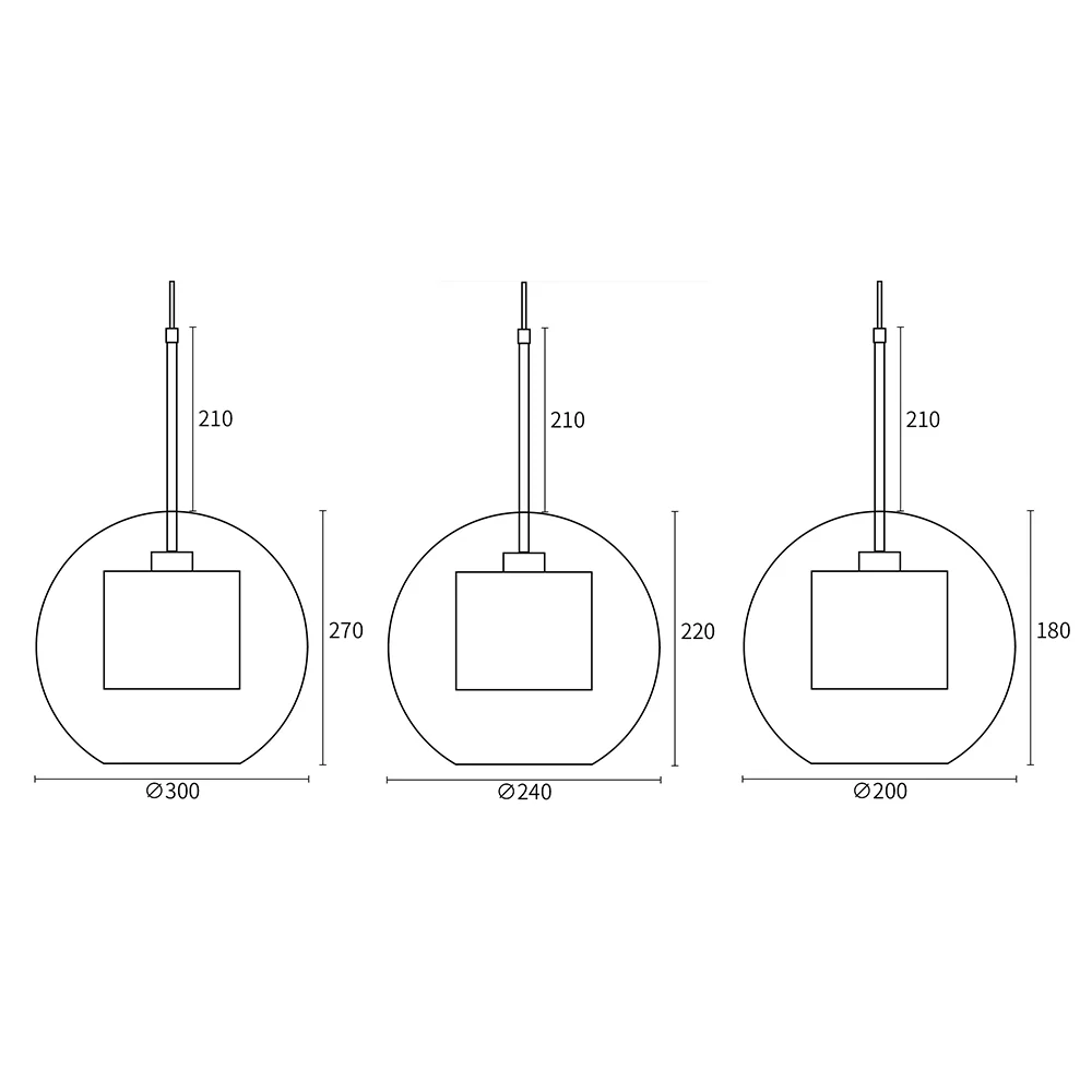 Modern Decor Chiswick Glass Pendant Light - Image 25