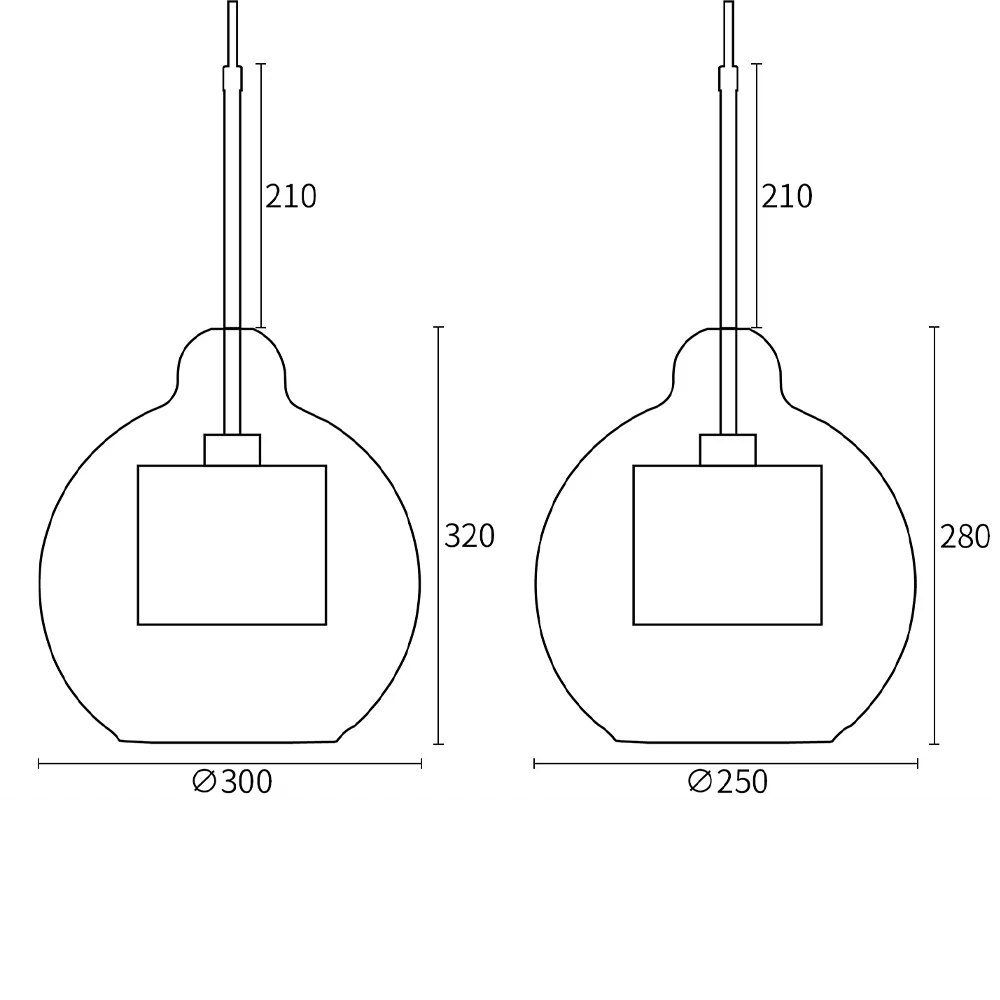 Modern Decor Chiswick Glass Pendant Light - Image 26