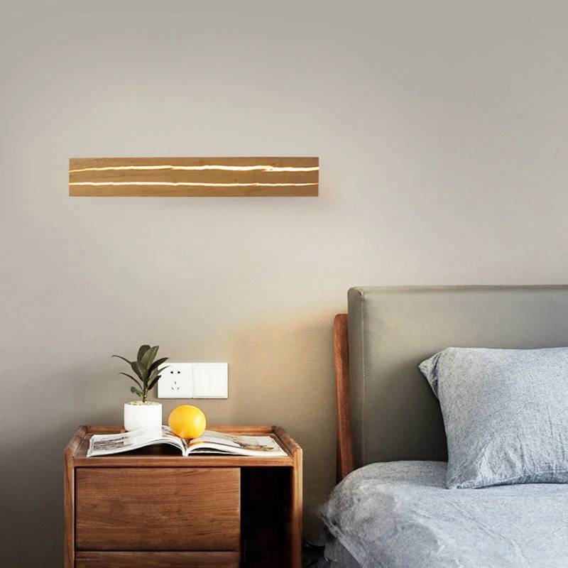 Modern Decor Wood Crack Wall Sconces - Image 4