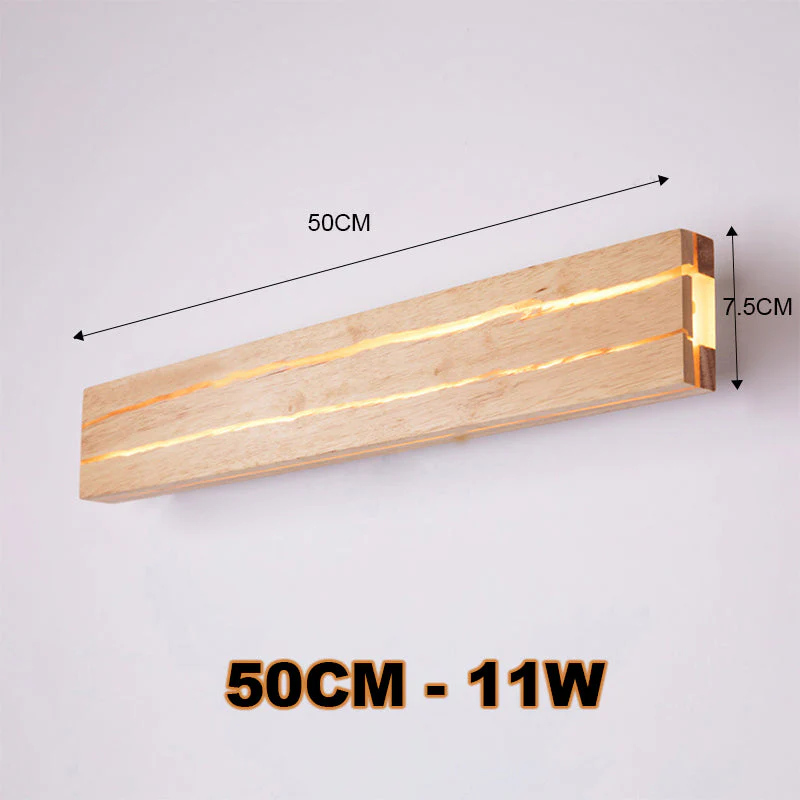 Modern Decor Wood Crack Wall Sconces - Image 9