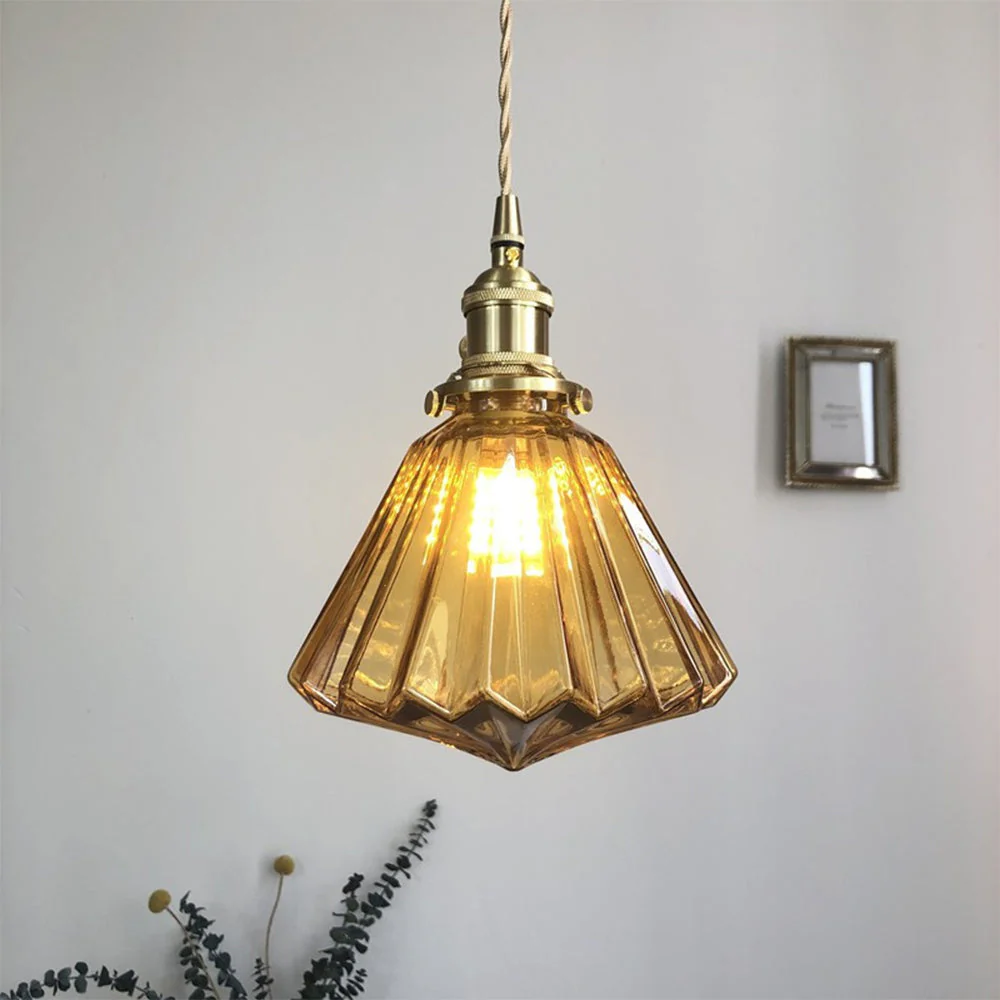 Modern Diamond Glass Pendant Lights - Image 8