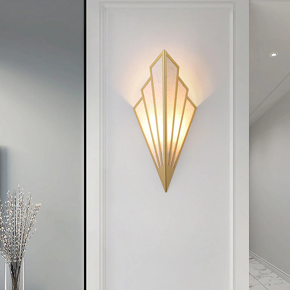 Modern Diamond Linen Wall LED Light - Image 10