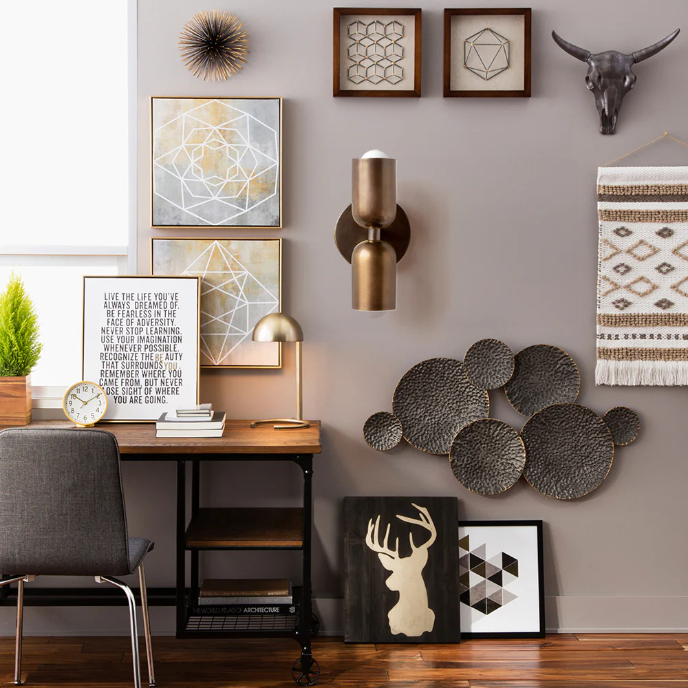 Modern Fancy Double Heads Copper Wall Sconce - Image 7
