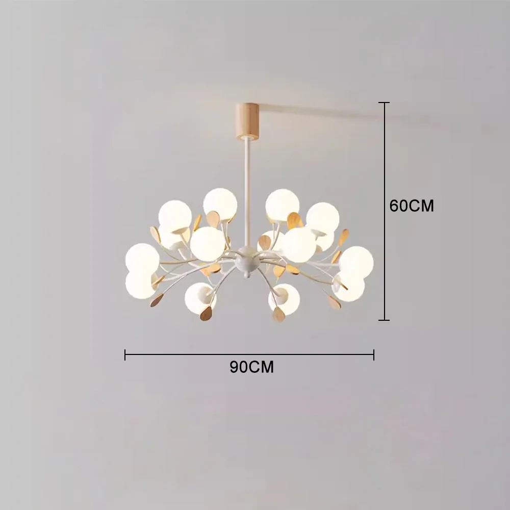 Modern Firefly Glass Chandelier - Image 17