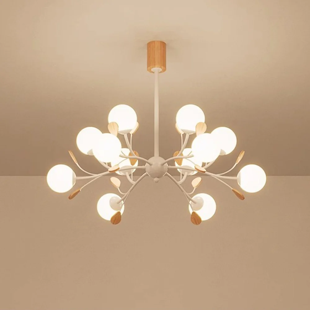 Modern Firefly Glass Chandelier - Image 9