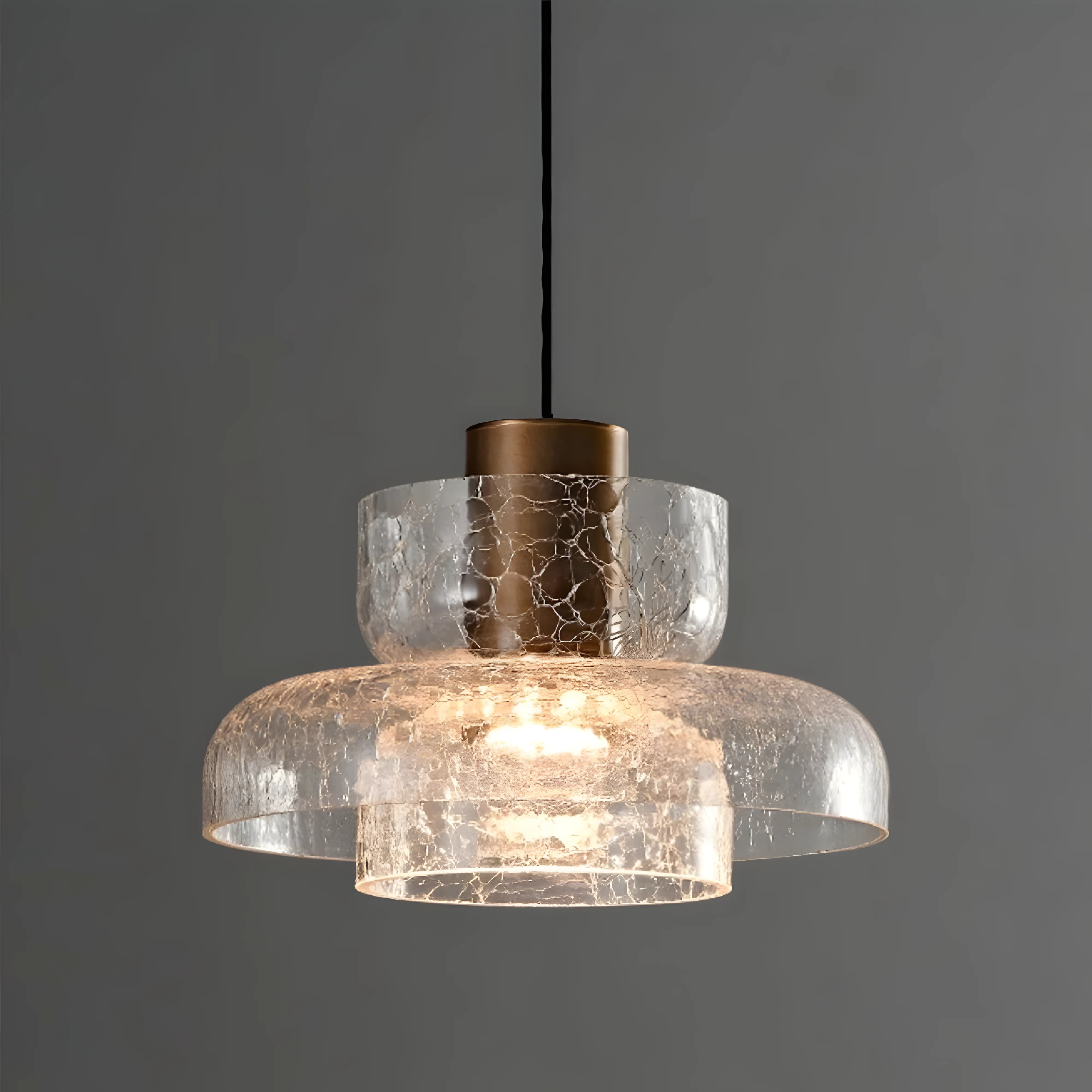 Modern Glass Double Head Pendant Light - Image 20
