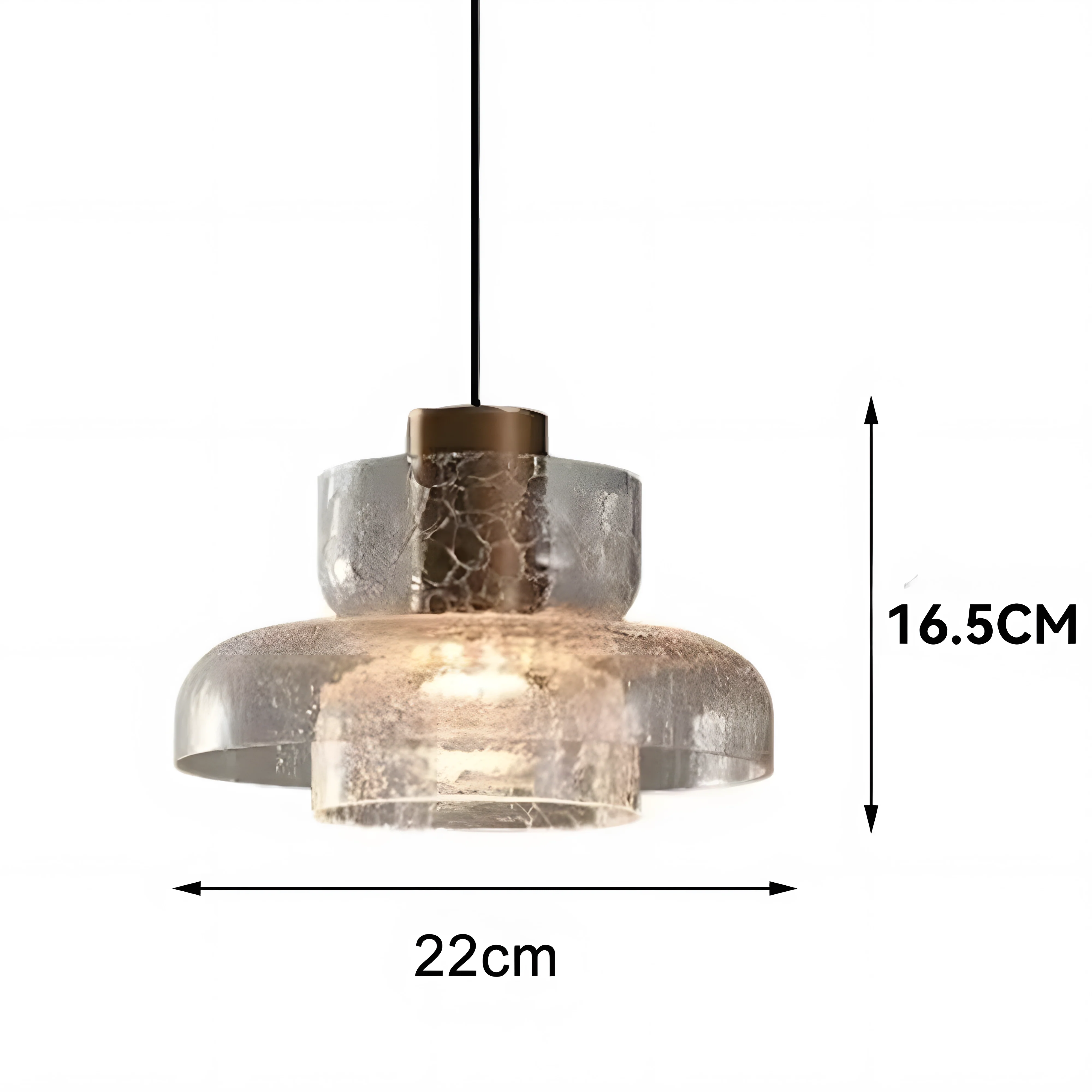 Modern Glass Double Head Pendant Light - Image 22
