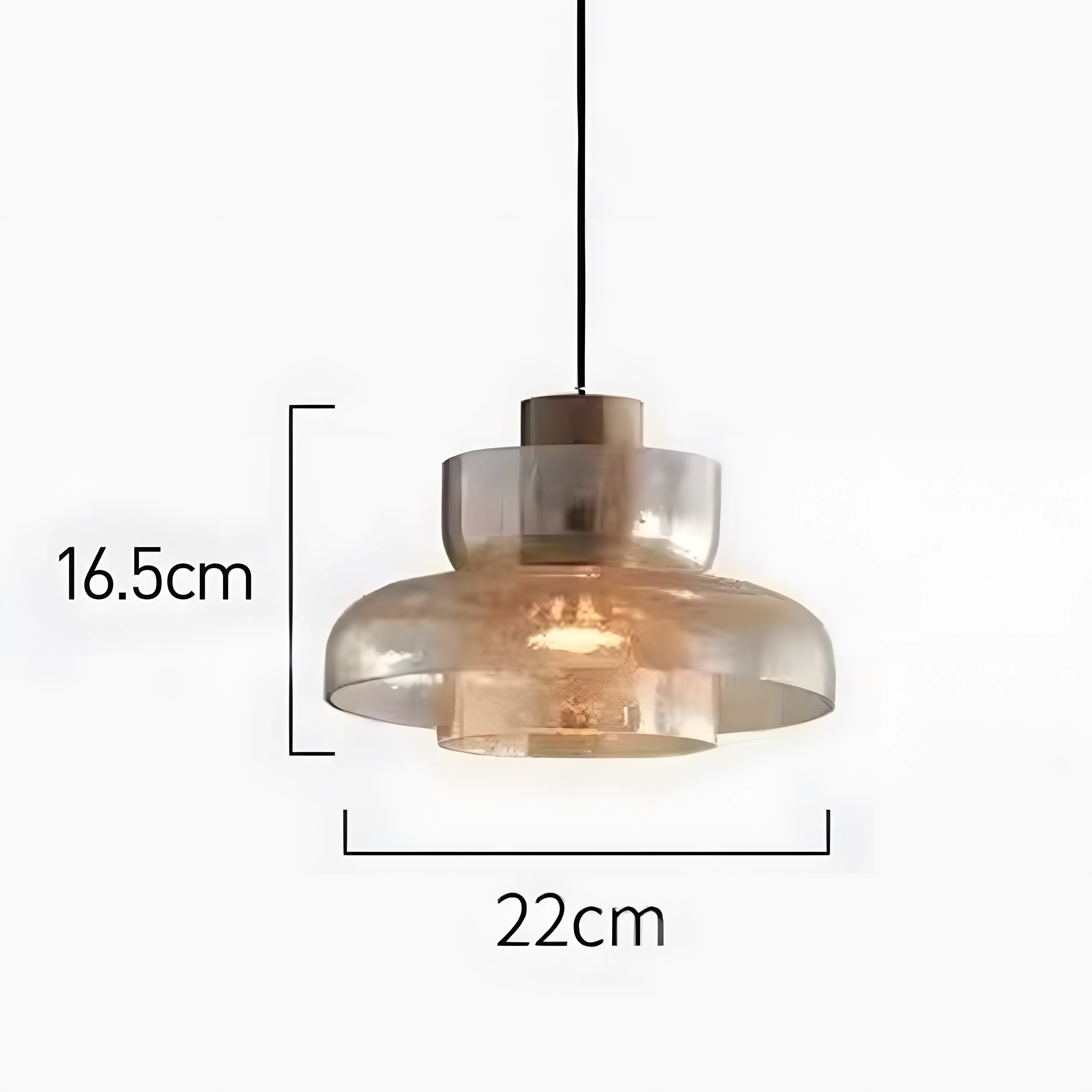 Modern Glass Double Head Pendant Light - Image 24