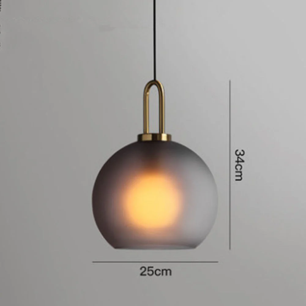 Modern Glass Living Room Pendant Light - Image 11