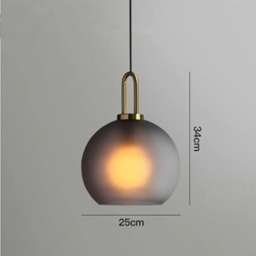Modern Glass Living Room Pendant Light - Image 12