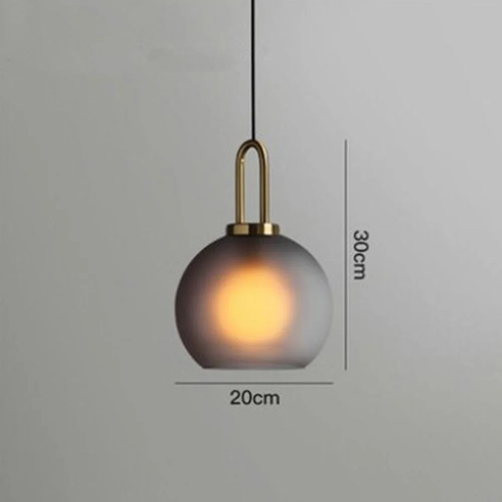 Modern Glass Living Room Pendant Light - Image 16