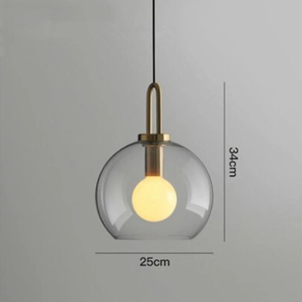 Modern Glass Living Room Pendant Light - Image 18