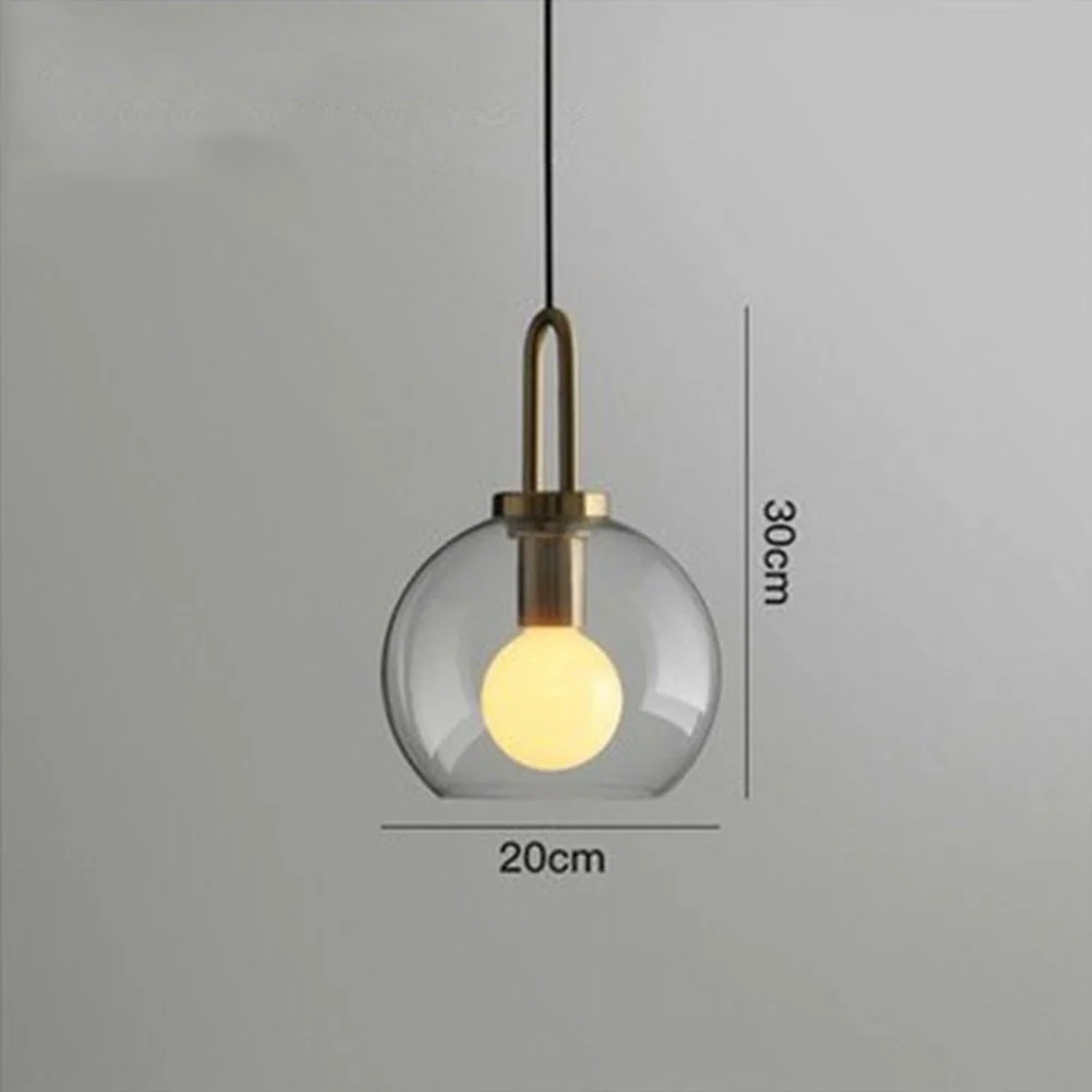 Modern Glass Living Room Pendant Light - Image 19