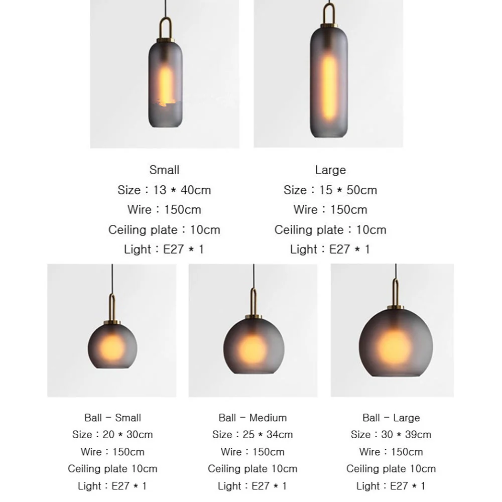 Modern Glass Living Room Pendant Light - Image 20