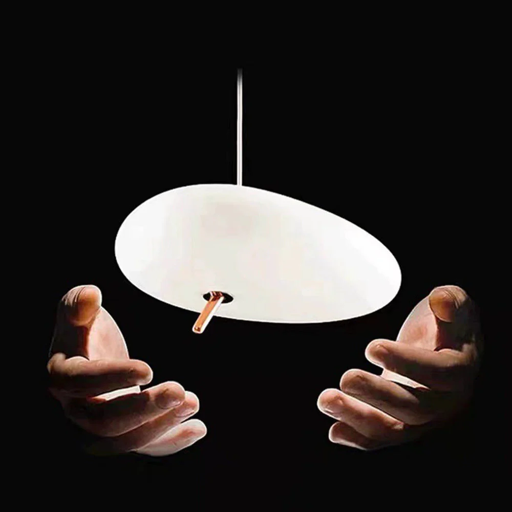 Modern Glass Pebbles Pendant Light - Image 8